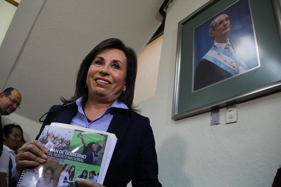 La entonces candidata a la Presidencia publicó varios tuits referentes al Transurbano. (Foto: archivo/Soy502)&nbsp;