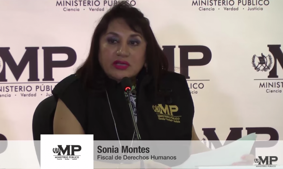 Sonia Montes tiene 20 años de trabajar en el MP. (Foto: captura de pantalla)