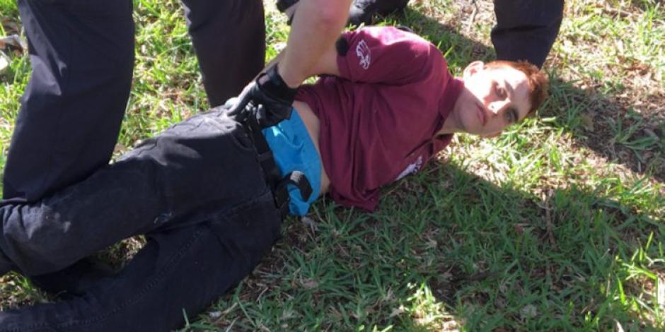 Nikolas Cruz habría disparado contra sus excompañeros de escuela. (Foto: Infobae)