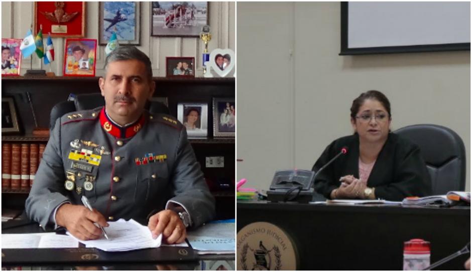 La jueza Claudette Domínguez benefició al militar. (Foto: Soy502)