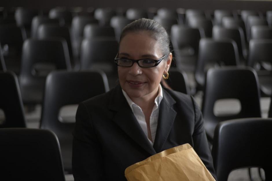 La exvicepresidenta Roxana Baldetti, acusada en el caso La Línea, logró retrasar la audiencia recusando al juez Miguel Ángel Gálvez. (Foto: Wilder López/Soy502)