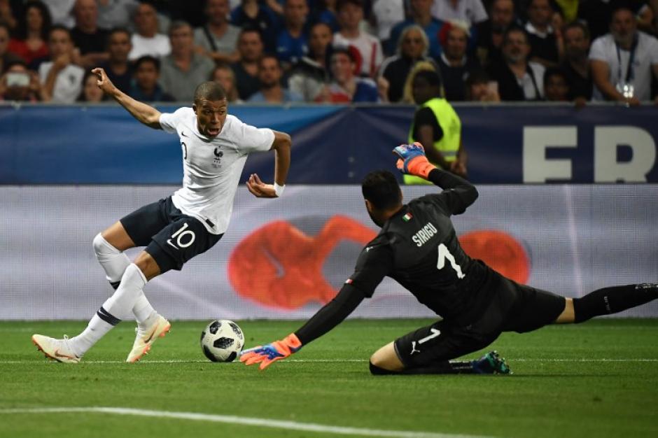 Francia venció 3-1 a Italia en amistoso previo al Mundial. (Foto: AFP)