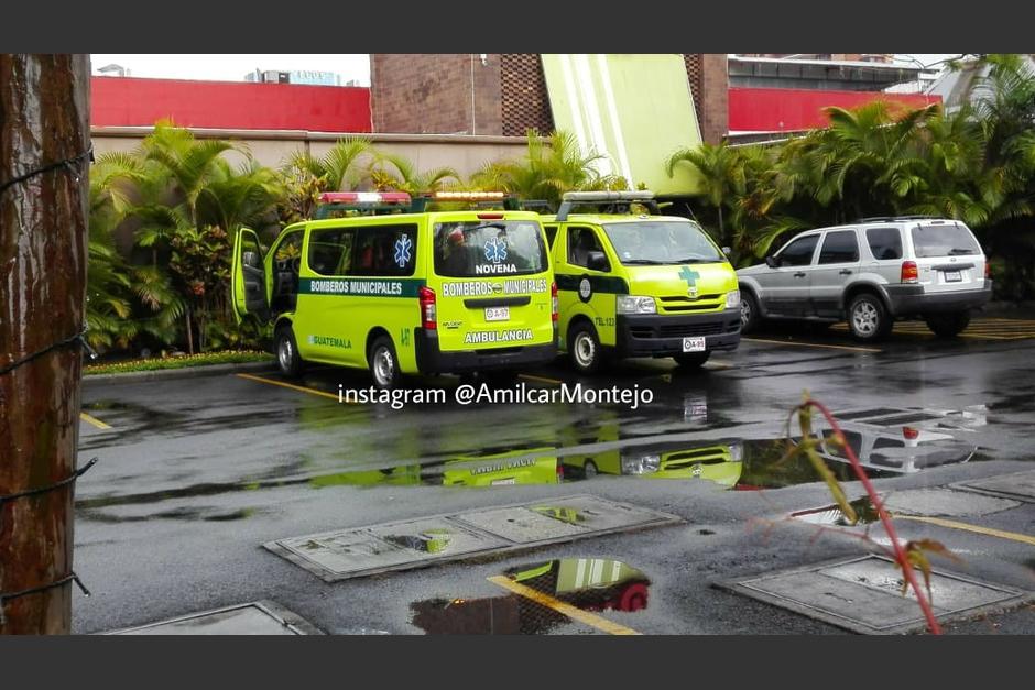 Un hombre murió durante un ataque armado en un restaurante de la zona 10 capitalina. (Foto: @AmilcarMontejo)