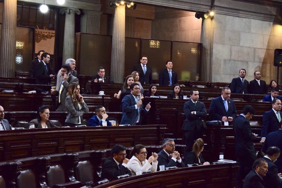 Los legisladores utilizaron la estrategia de la asistencia para evadir que se conociera la agenda establecida por la Comisión Permanente. (Foto: María José Lara/Soy502)
