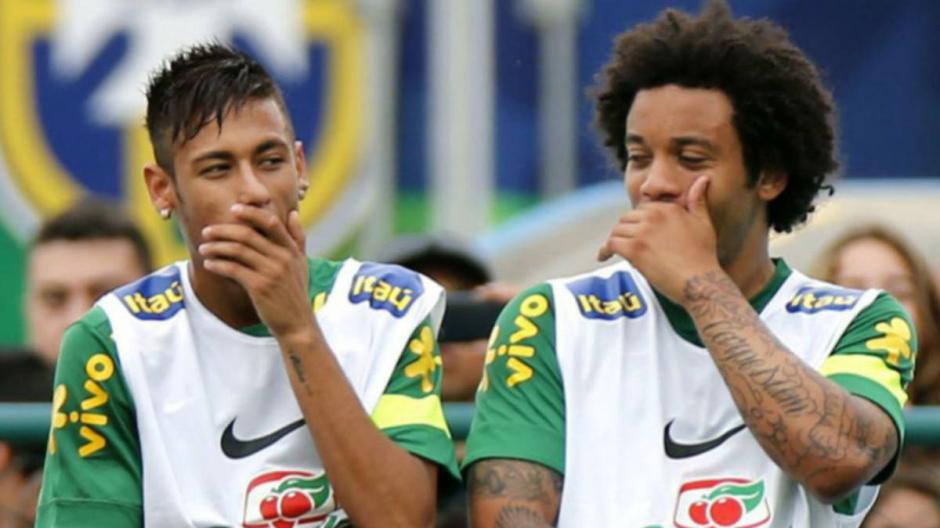 Marcelo asegura que Neymar es bienvenido en el Real Madrid. (Foto: AFP)