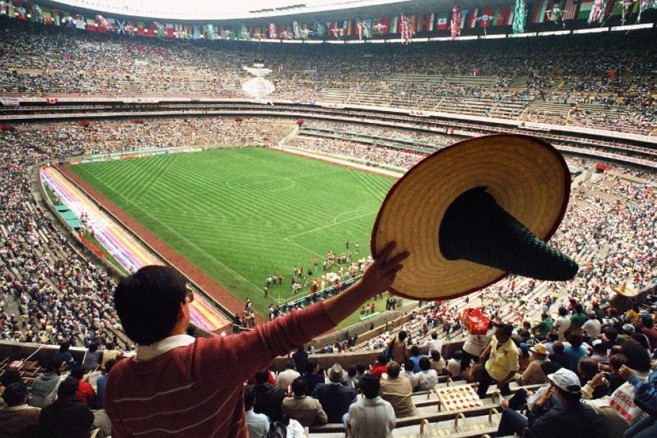 El Estadio Azteca sede de la gran final del Mundial de México 1986. (Foto: AFP)