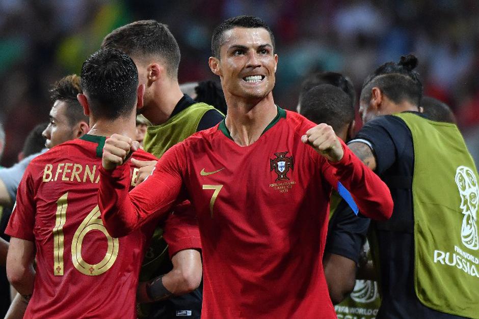 Cristiano Ronaldo brilla con su selección. (Foto: AFP)