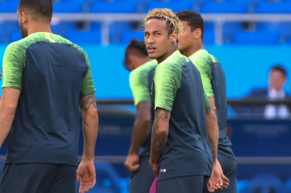 El aspecto de Neymar llamó la atención en redes sociales. (Foto: AFP)&nbsp;