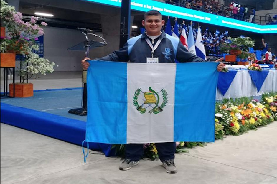 A principio de año, Gelbert Vásquez participó en los Juegos Paracentroamericanos Managua 2018. (Foto. Cortesía)