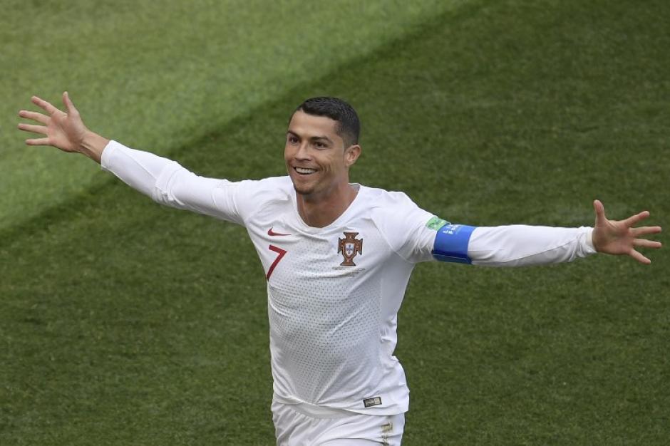 Cristiano Ronaldo es el goleador del Mundial con cuatro tantos en dos partidos. (Foto: AFP)