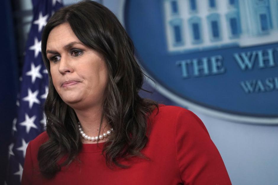 La secretaria de prensa de la Casa Blanca, Sarah Huckabee Sanders, confirmó el hecho a través de su cuente de Twitter. (Foto: New York Post)