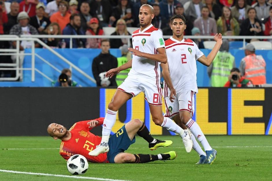 España empató con Marruecos en la última jornada del Grupo B. (Foto: AFP)