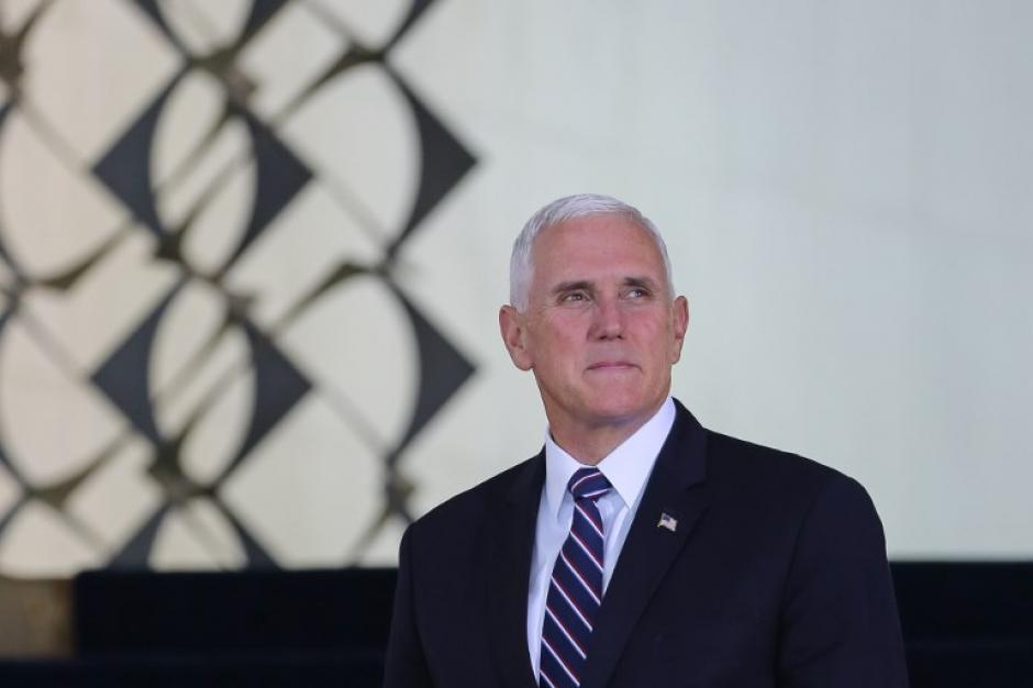 Pence visitará Guatemala como uno de sus puntos en su gira latinoamericana. (Foto: AFP)