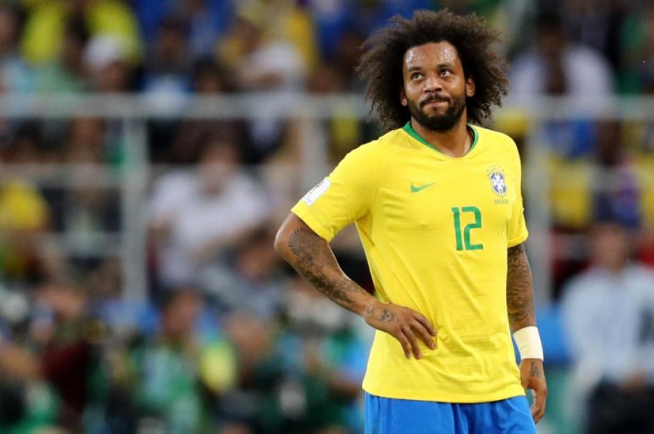 El brasileño Marcelo recibió un colchón desde Brasil para que se recuperara de su lesión. (Foto: AFP)