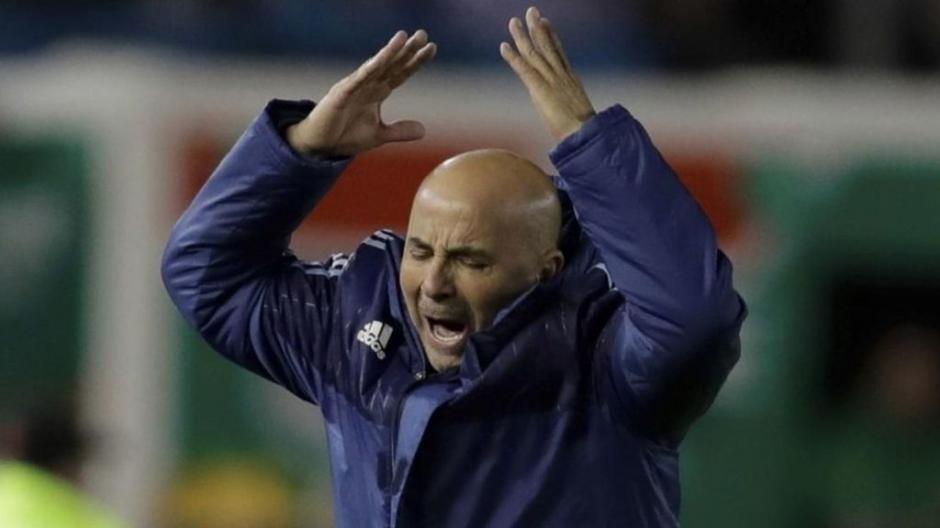 El técnico Jorge Sampaoli aseguró no renunciará a la Selección argentina. (Foto: AFP)