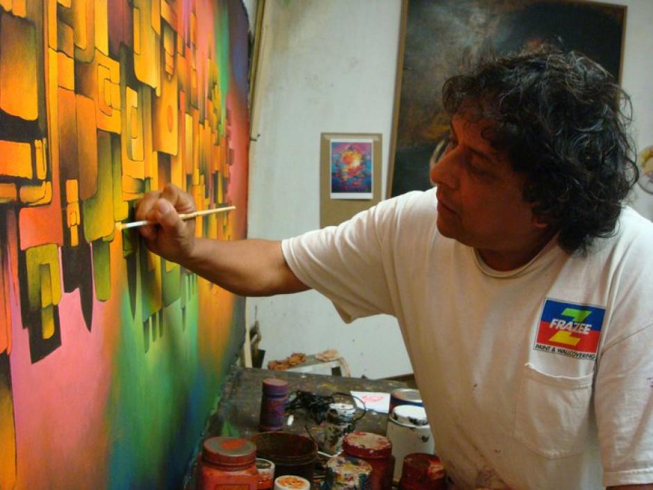 El artista visual Victor Hugo Valenzuela murió en el aparatoso accidente ocurrido en san Cristobal. (Foto: facebook)&nbsp;