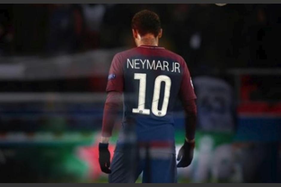 Neymar sufrió a la distancia derrota del PSG. (Foto: Instagram)
