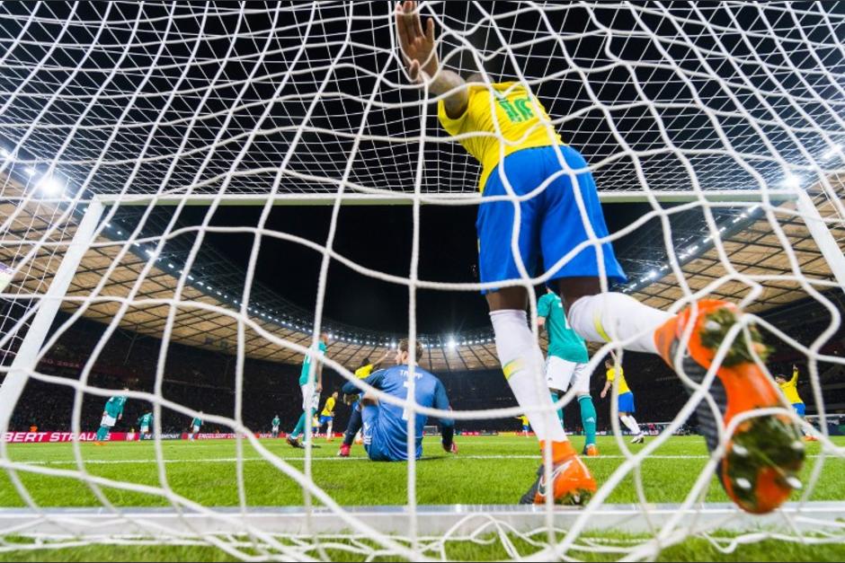 Con gol de Gabriel Jesús, Brasil derrotó a Alemania. (Foto: AFP)