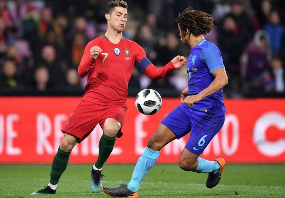 Ronaldo no apareció y Portugal cayó 0-3 ante Holanda. (Foto: AFP)