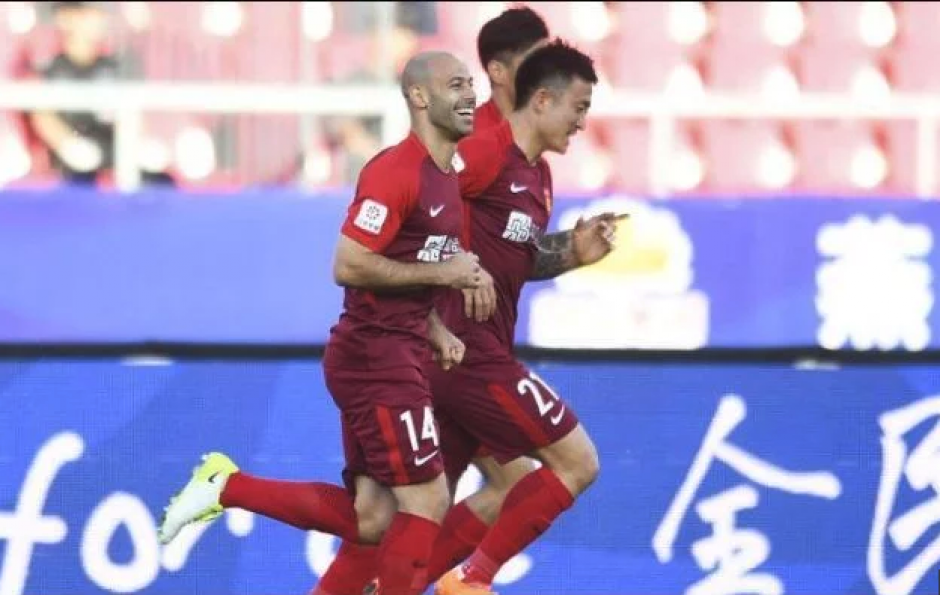 Mascherano marcó su primer gol en el fútbol de China. (Foto: captura de video)