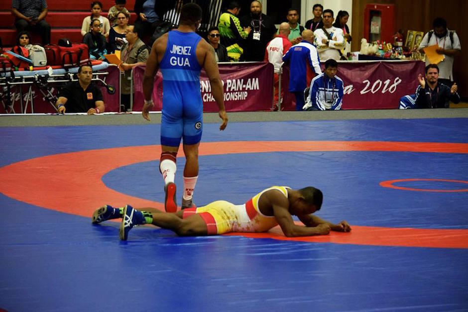 Reynier Jiménez doblegó a su oponente en el combate por la medalla de bronce. (Foto: COG)
