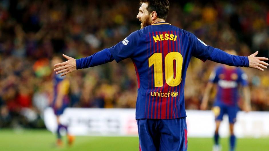 Lionel Messi durante el clásico español, que concluyó empatado. (Foto: LaLiga)