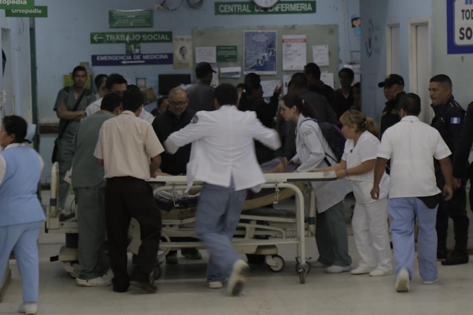 En el Hospital Roosevelt hubo una balacera y el personal médico reaccionó con heroísmo. (Foto: Alejandro Balán/Archivo Soy502)