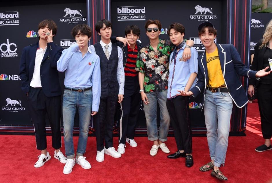 BTS,&nbsp;Bangtan Sonyeondanson o Beyond The Scene, es un grupo de K-pop de Corea del Sur. (Foto: AFP)&nbsp;