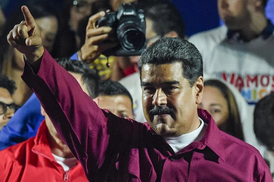 Nicolás Maduro fue declarado ganador de unas polémicas elecciones repletas de denuncias y que han sido desconocidas por la comunidad internacional, incluyendo a Guatemala. (Foto: AFP)