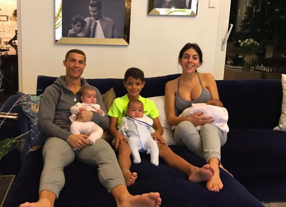Cristiano Ronaldo y su familia lucen relajados antes de la final de Champions League. (Foto: Instagram)