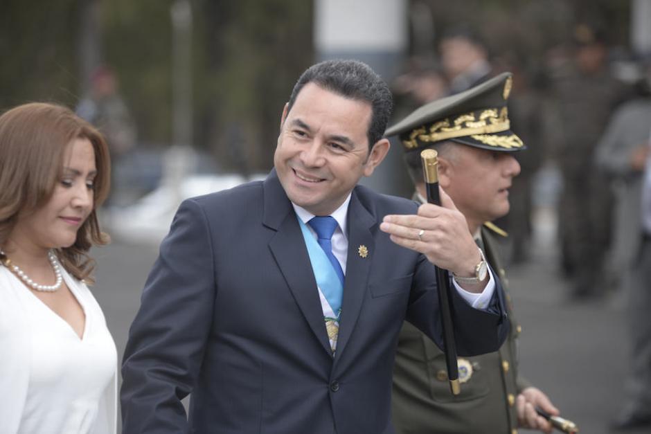 Jimmy Morales ha revelado en el poder, su inclinación autoritaria. (Foto: Wilder López/Soy502)