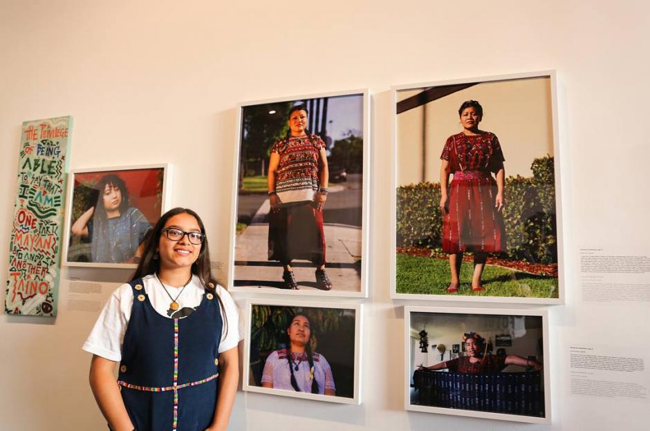 Adolescentes de origen guatemalteco hicieron una exposición acerca de su vida en Los Ángeles. (Foto: Las Fotos Project)