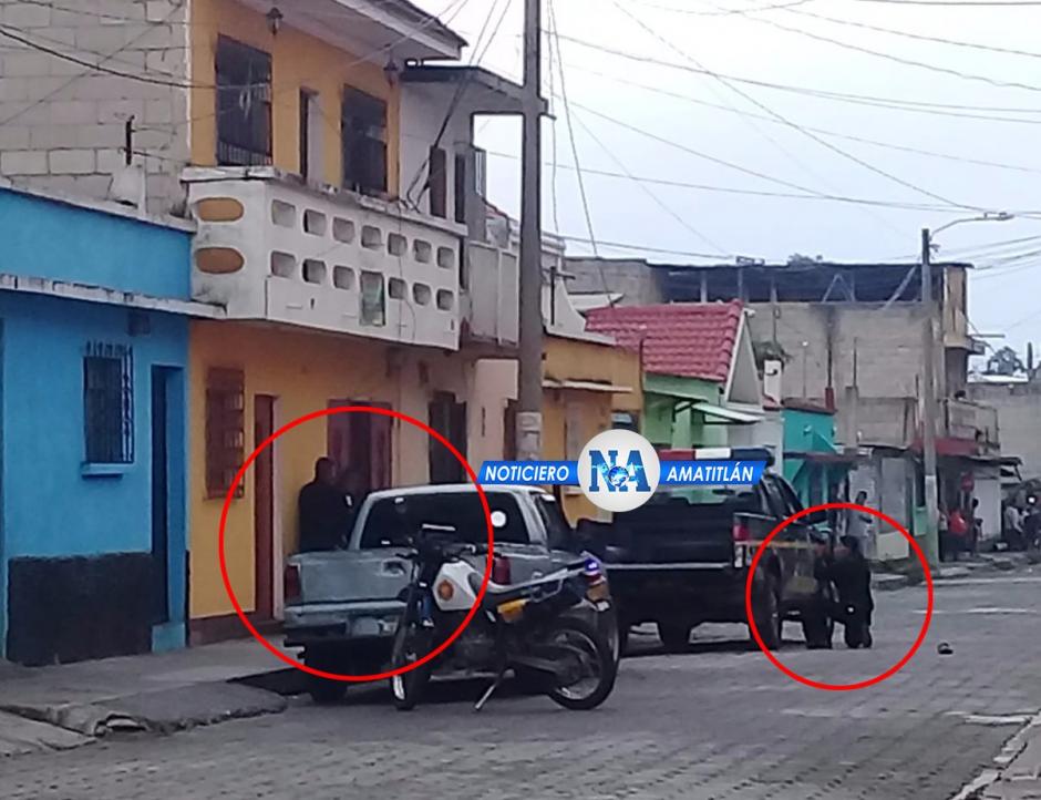 Dos personas murieron y cuatro más resultaron heridas durante un incidente armado en Amatitlán. (Foto:&nbsp;@NAmatitlan)