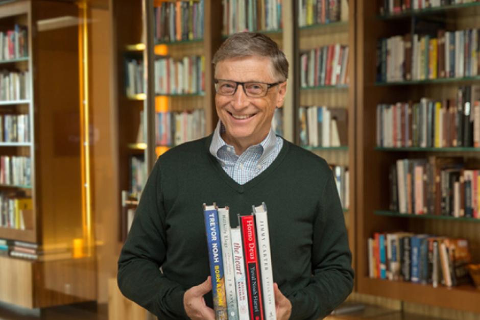 Estos son los cinco libros que Bill Gates leer