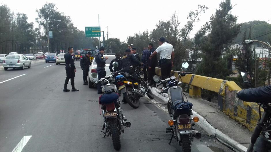 El hombre fue copado en el Periférico. (Foto: Amílcar Montejo/PMT)&nbsp;