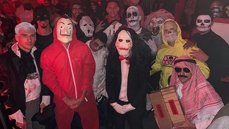 Los jugadores del Bayern Múnich celebraron Halloween. (Foto: Instagram)