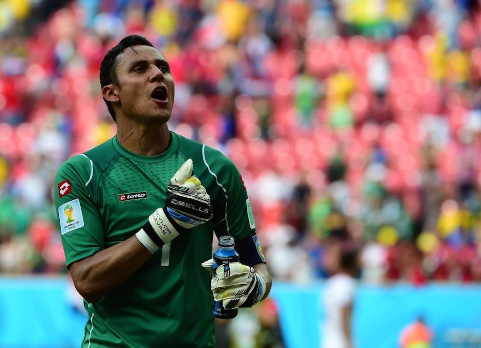 Keylor Navas es el portero referente del fútbol costarricense. (Foto: AFP)
