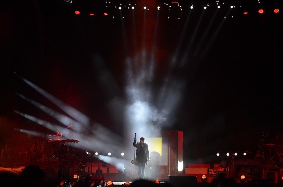 Ricardo Arjona compartió emocionales momentos en el segundo concierto de su gira. (Foto: Wilder López/Soy502)