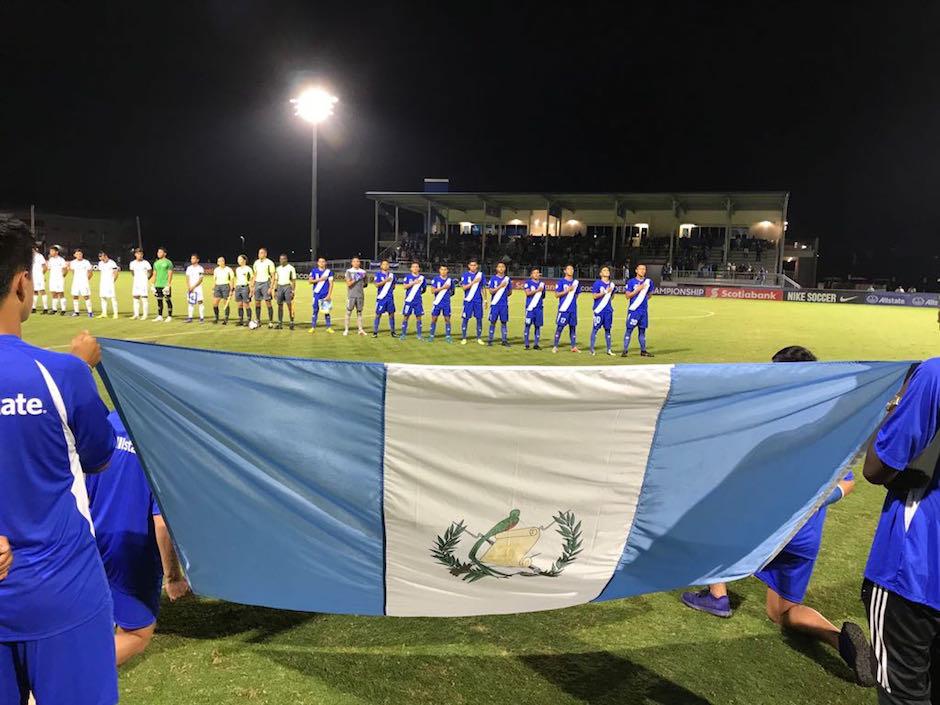 Este fue el once inicial de la Selección Nacional de Guatemala en el partido ante El Salvador. (Foto: ACD)