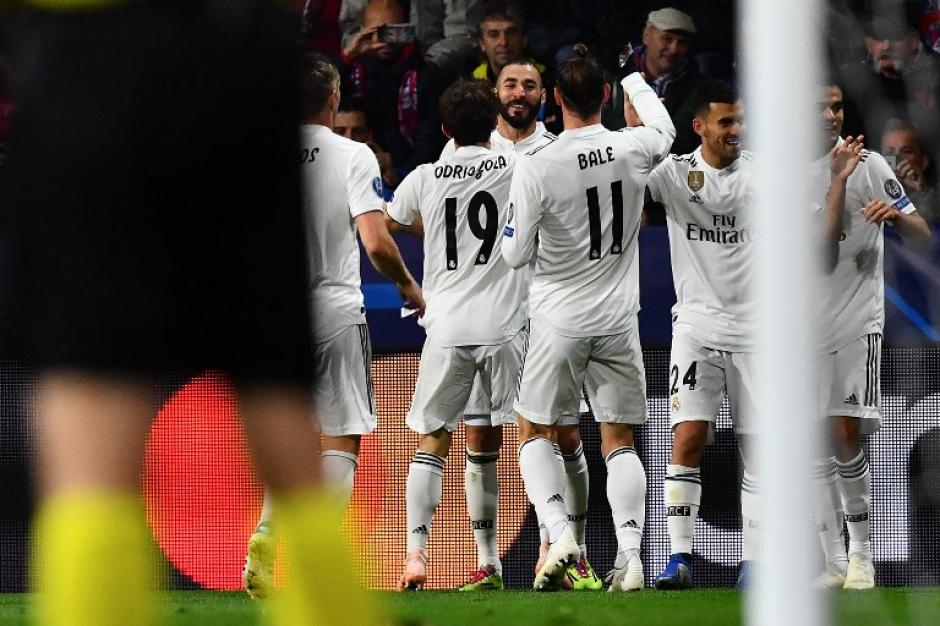 El delantero del Real Madrid anotó un gol de lujo. (Foto: AFP)&nbsp;