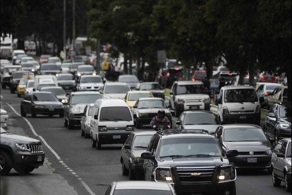 El incidente que se produjo al final de la tarde, complica el tránsito en la ciudad. (Foto: Archivo/Soy502)