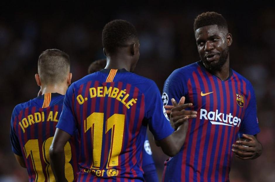 Umtiti y Dembélé tienen un grave problema que el Barcelona quiere solucionar. (Foto: AFP)