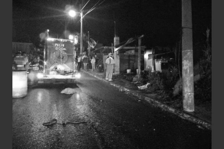 Una mujer de 22 años perdió la vida en un incendio en Escuintla. (Foto: Bomberos Voluntarios)&nbsp;