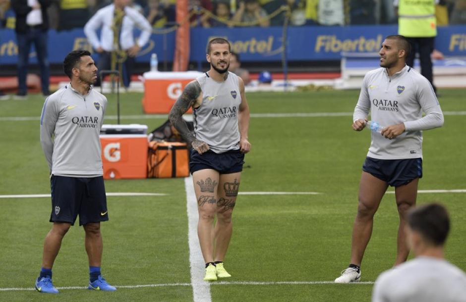 Varios jugadores de Boca podrían quedarse sin la final de vuelta por recriminar a autoridades de Conmebol. (Foto: AFP)