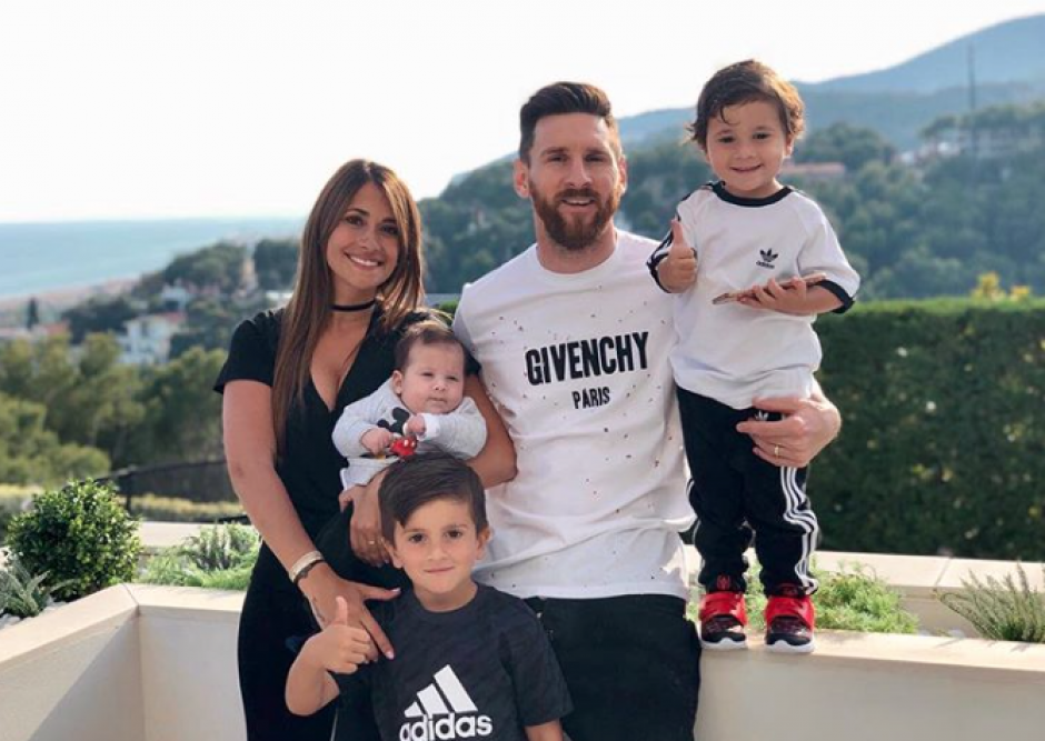 Messi y Antonella tienen tres hijos: Thiago, Mateo y Ciro. (Foto: Instagram)