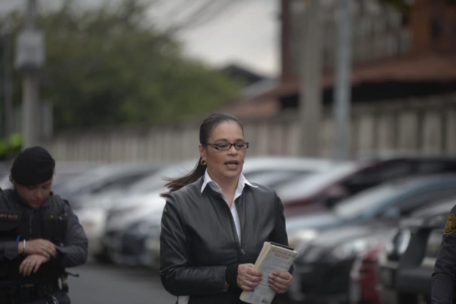 Roxana Baldetti enfrenta cuatro procesos penales en Guatemala y un proceso de extradición. (Foto: Wilder López/Soy502)