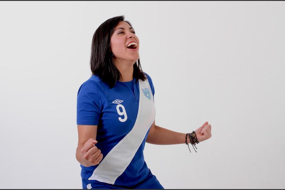Ana Lucía Martínez expone el fútbol de Guatemala en la Primera División Femenina de España. (Foto: archivo/Soy502)