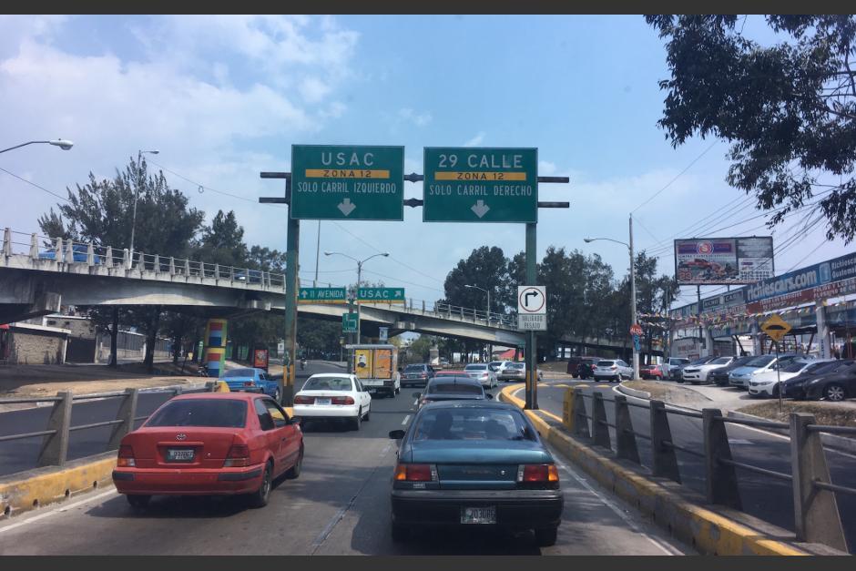 La entrada a la Usac se ha visto complicada desde muy temprano en la zona 12. (Foto: Archivo/Usac)