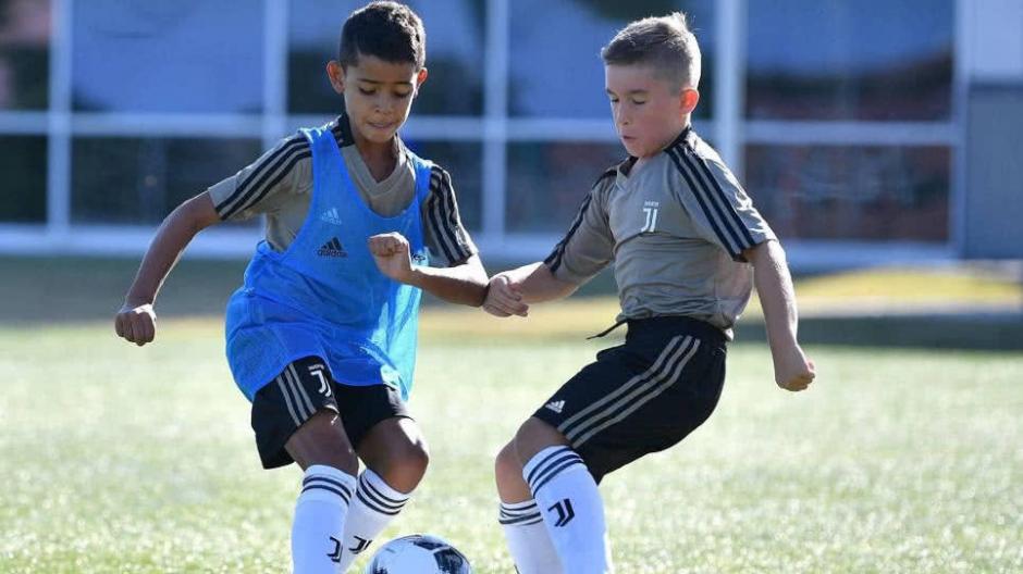 Con ocho años, el hijo de Cristiano Ronaldo ya da tintes de goleador en las inferiores de la Juve. (Foto: Juventus FC)