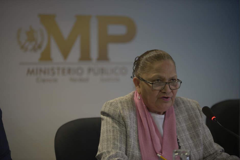 Diana Benavides denunció que asesores de María Consuelo Porras la retuvieron en un despacho. (Foto: archivo/Soy502)